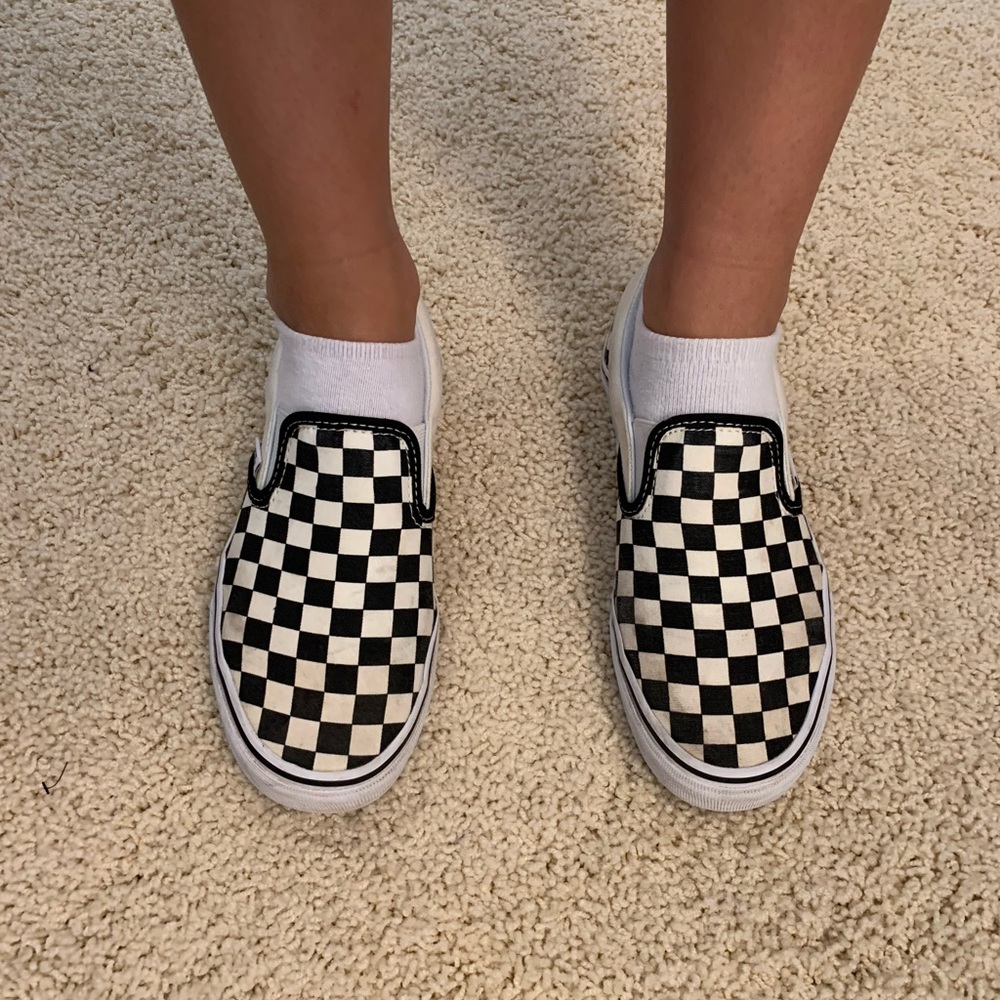 Checkered Vans